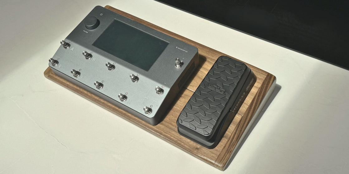 Hardwood Pedalboard