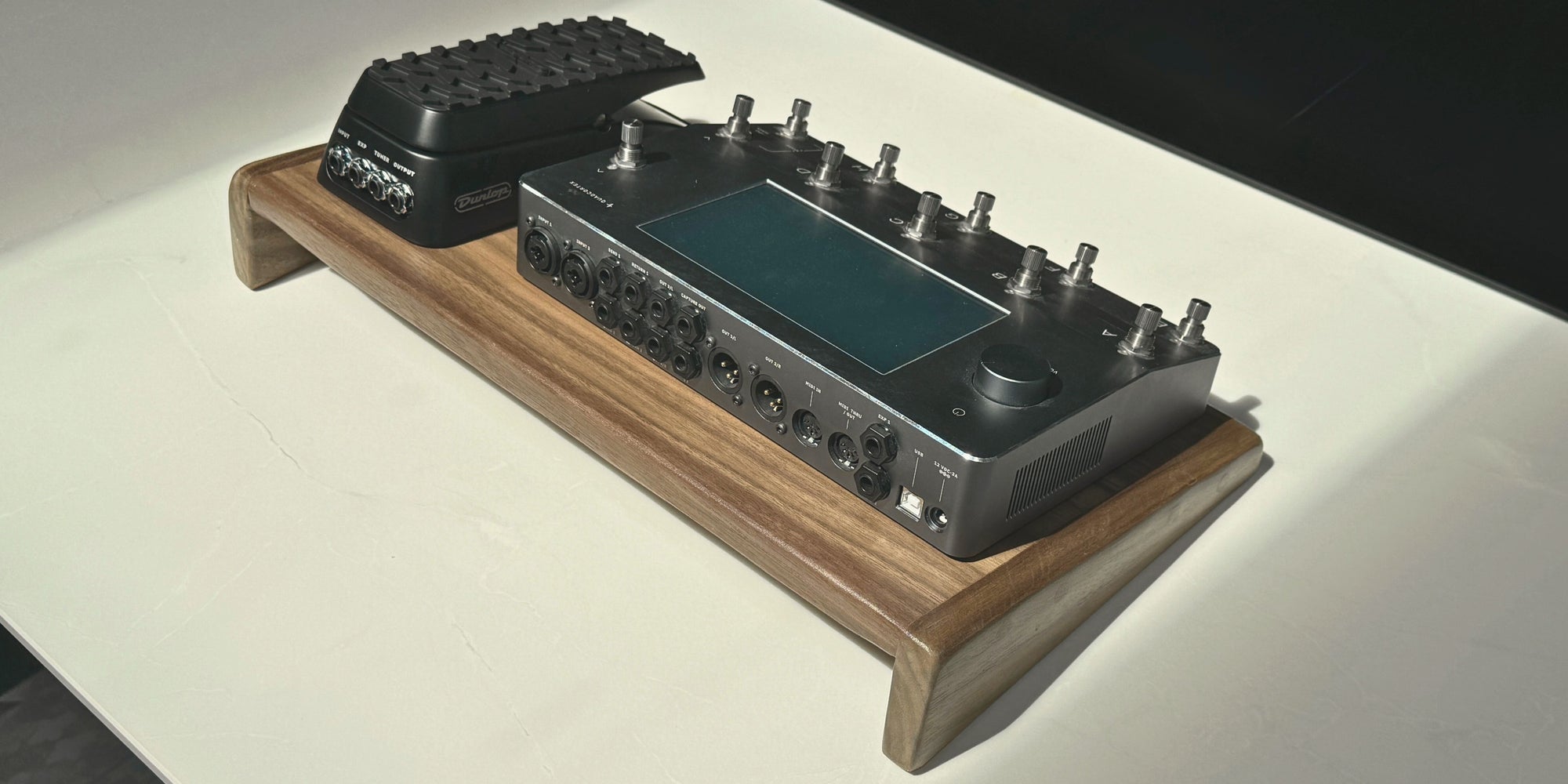 Hardwood Pedalboard