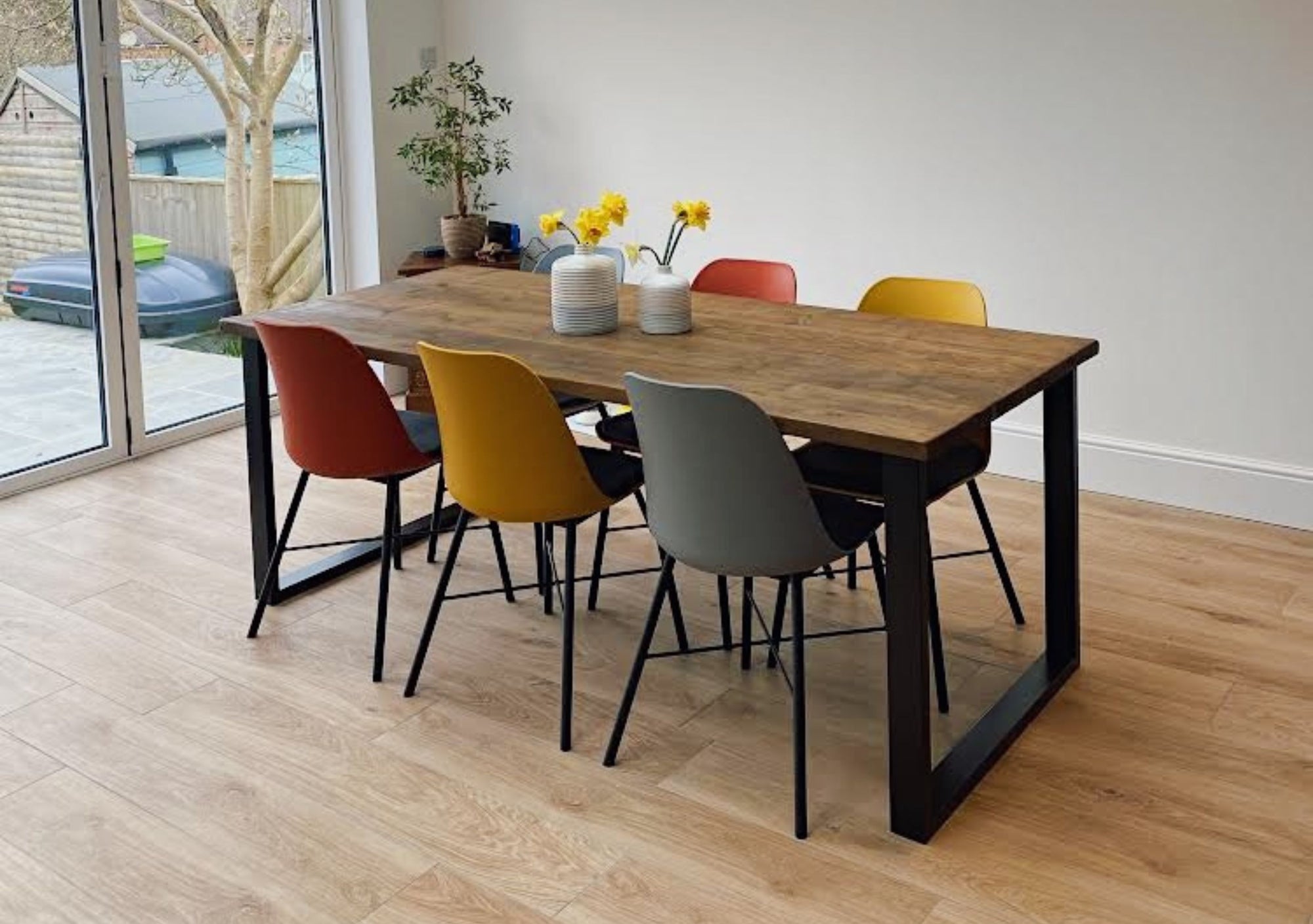 Trapezi • Oblong Table • Industrial Legs