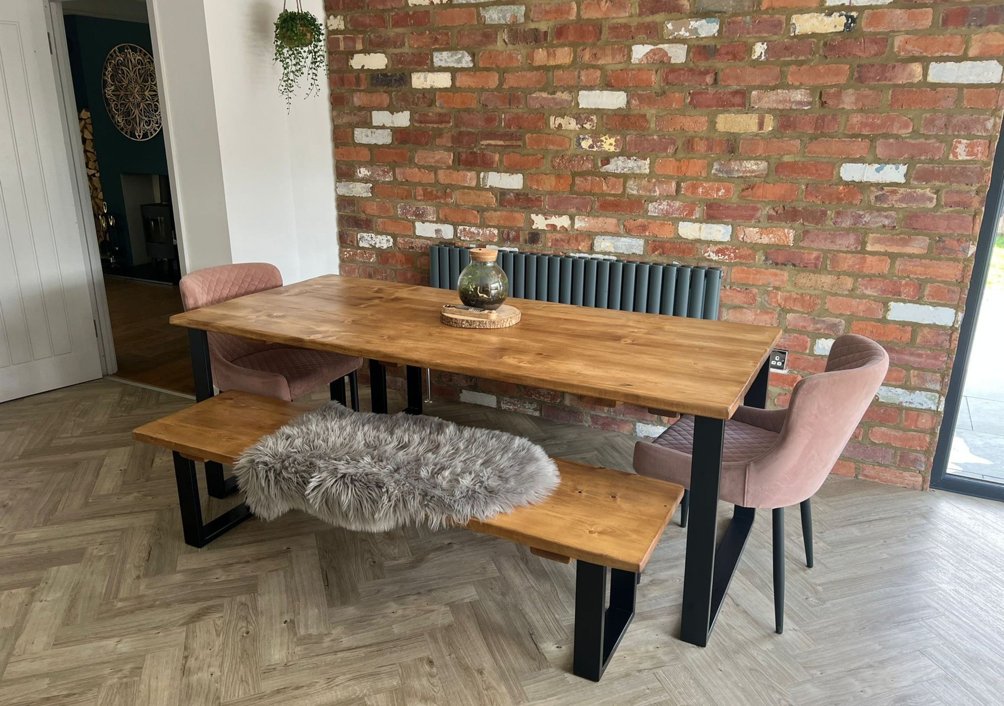 Trapezi • Oblong Table • Industrial Legs