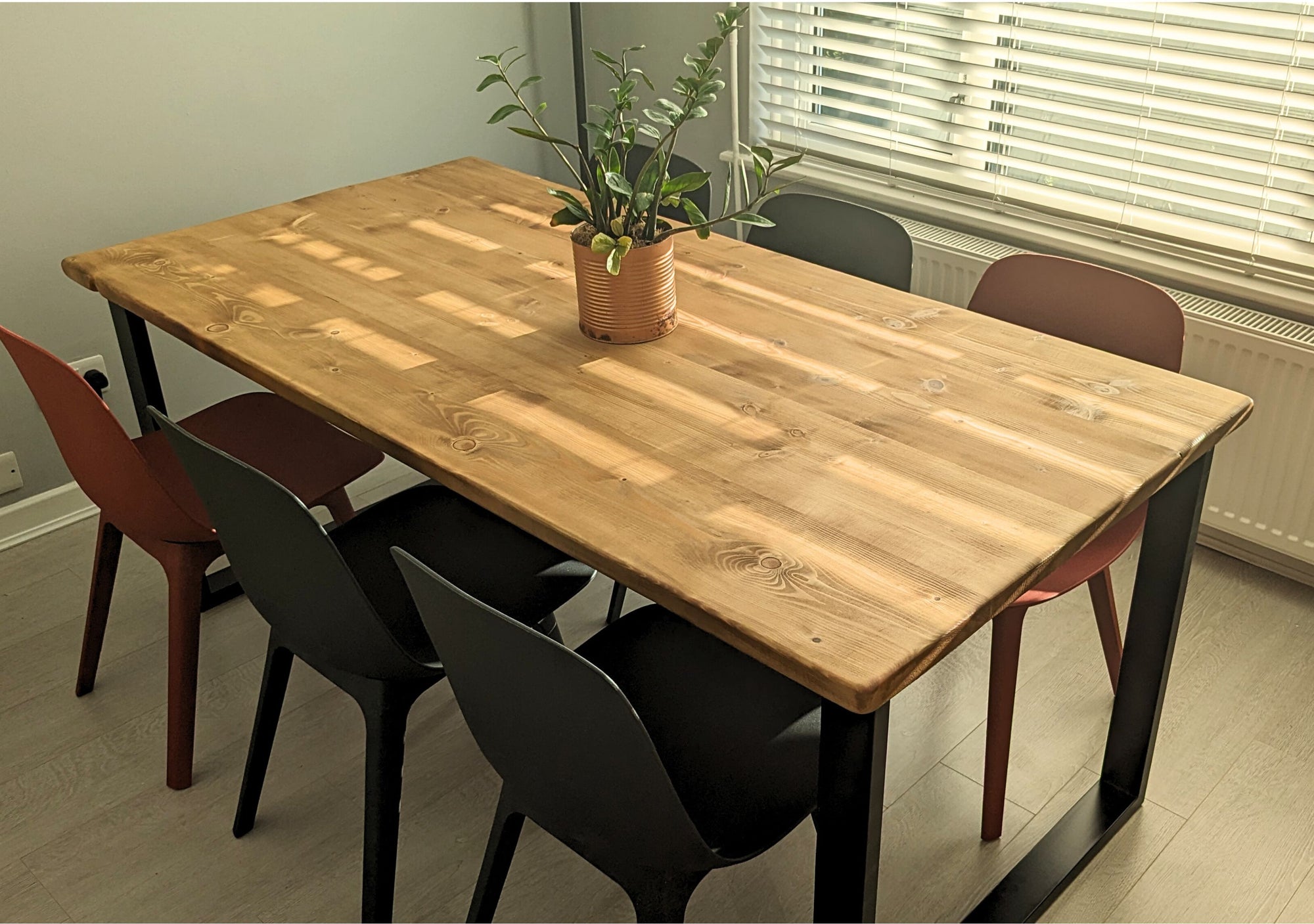 Trapezi • Oblong Table • Industrial Legs