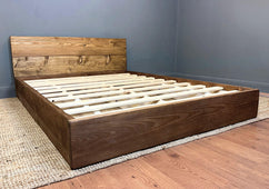 Wooden Bed Frame - Pastos Co