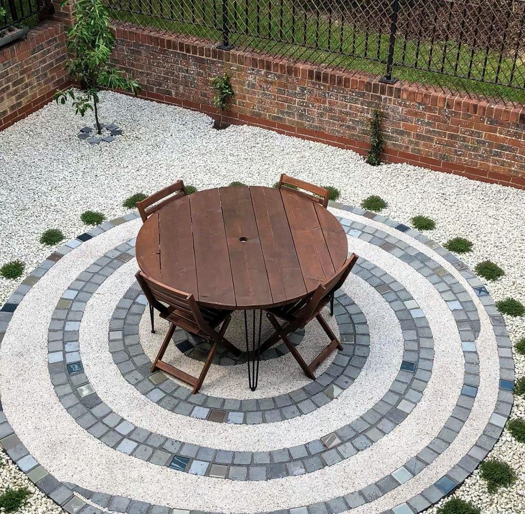 Outdoor Round Table - Pastos Co